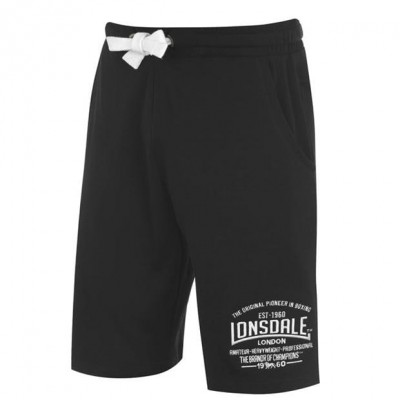 Оригинальные Шорты Lonsdale Box Lightweight Shorts Mens - Black
