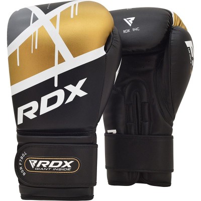 Оригинальные Боксерские Перчатки RDX F7 Ego Boxing Gloves 3.0 - Black/Golden