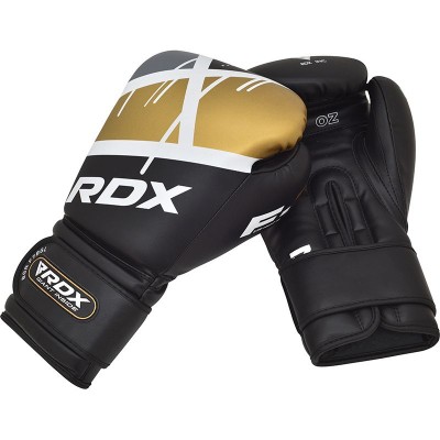 Оригинальные Боксерские Перчатки RDX F7 Ego Boxing Gloves 3.0 - Black/Golden
