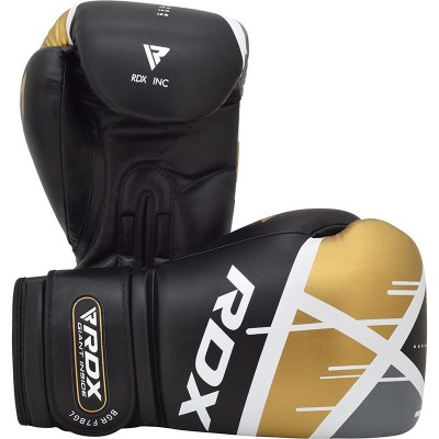 Оригинальные Боксерские Перчатки RDX F7 Ego Boxing Gloves 3.0 - Black/Golden