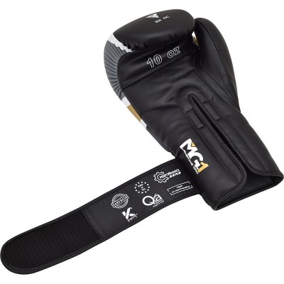 Оригинальные Боксерские Перчатки RDX F7 Ego Boxing Gloves 3.0 - Black/Golden