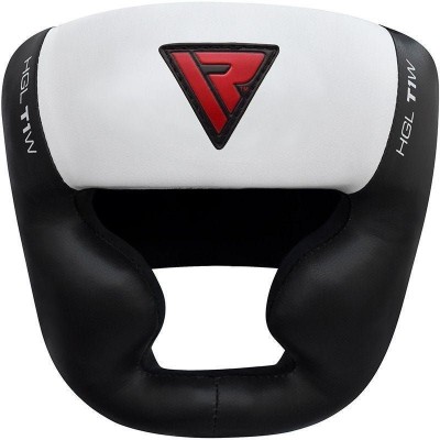 Оригинальный Шлем RDX T1 Cheek Protector Boxing Head Guard - Black/White Оригинальный Шлем RDX T1 Cheek Protector Boxing Head Guard - Black/White