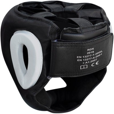 Оригинальный Шлем RDX T1 Cheek Protector Boxing Head Guard - Black/White Оригинальный Шлем RDX T1 Cheek Protector Boxing Head Guard - Black/White