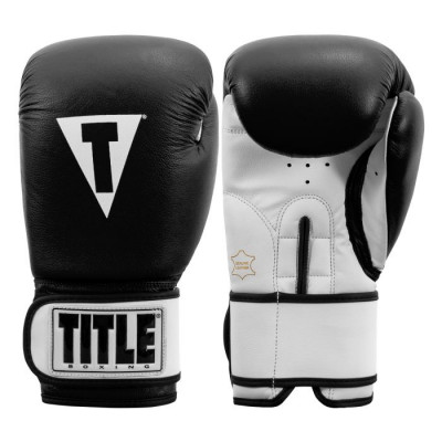 Оригинальные Снарядные Перчатки Title Premier Leather Super Bag Gloves 2.0 - Black/White