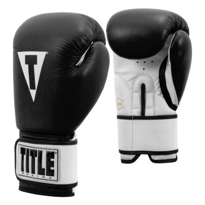 Оригинальные Снарядные Перчатки Title Premier Leather Super Bag Gloves 2.0 - Black/White