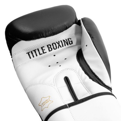 Оригинальные Снарядные Перчатки Title Premier Leather Super Bag Gloves 2.0 - Black/White