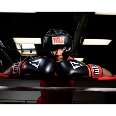 Оригинальный Шлем TITLE Classic Training Headgear Full Face 2.0 - Black