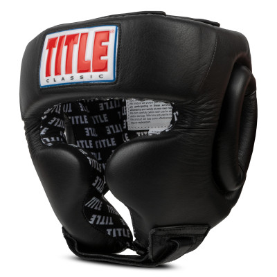 Оригинальный Шлем TITLE Classic Traditional Training Headgear 2.0 - Black