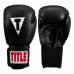 Оригинальные Боксерские Перчатки TITLE Classic Leather Elastic Training Gloves 2.0 - Black Оригинальные Боксерские Перчатки TITLE Classic Leather Elastic Training Gloves 2.0 - Black