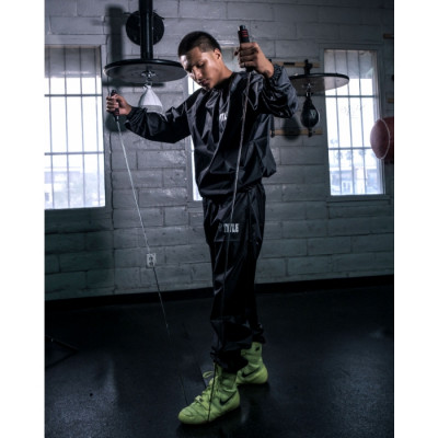 Оригинальный Костюм-Сауна TITLE Exceed Nylon Sauna Suit - Black