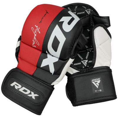 Оригинальные Перчатки RDX T6 MMA Sparring Gloves - Red