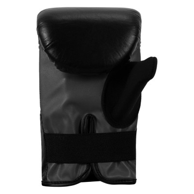 Оригинальные Снарядные Перчатки TITLE Boxing Pro Leather Bag Mitts 3.0 - Black/Grey