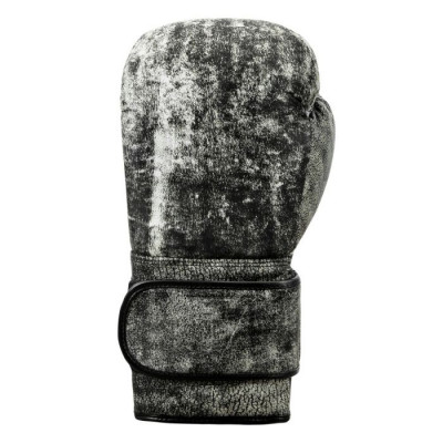 Оригинальные Боксерские Перчатки TITLE Distressed Glory Training Gloves - Black