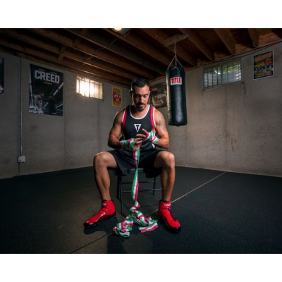 Оригинальные Бинты TITLE Velpeau Amateur Competition Wraps (4.5М) - White/Red/Green