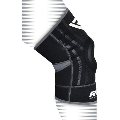 Оригинальный Фиксатор Колена RDX K2 Patella Stabilizer Knee Brace - Black