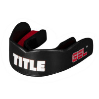 Оригинальная Капа TITLE Gel Max Channel Mouthguard 2.0 - Black/Red