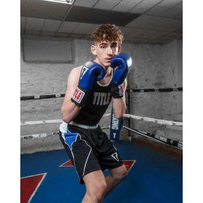 Оригинальная Боксерская Форма TITLE Aerovent Elite Amateur Boxing Set 8 - Black/Navy