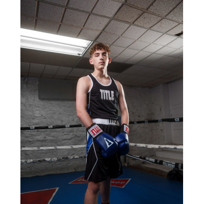 Оригинальная Боксерская Форма TITLE Aerovent Elite Amateur Boxing Set 8 - Black/Navy