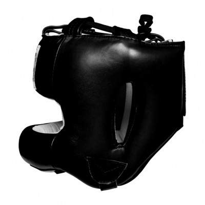 Оригинальный Шлем С Бампером TITLE Pro Mex Pro Facesaver Headgear 3.0 - Black/White