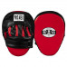 Оригинальные Гнутые Лапы Title Pro Mex Pantera Curved Punch Mitts 3.0 - Black/Red