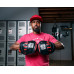 Оригинальные Гнутые Лапы Title Pro Mex Pantera Curved Punch Mitts 3.0 - Black/Red