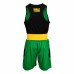 Оригинальная Боксерская Форма TITLE WBC Amateur Competition Outfit - Black/Green