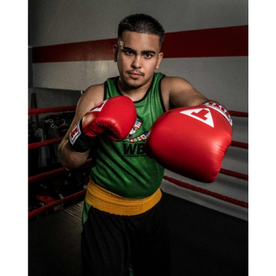 Оригинальная Боксерская Форма TITLE WBC Amateur Competition Outfit - Black/Green