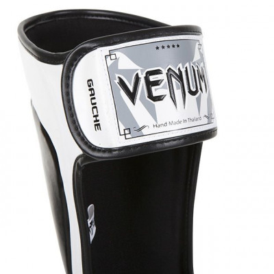 Оригинальная Защита Голени И Голеностопа Venum Predator Standup Shinguards - Black/White