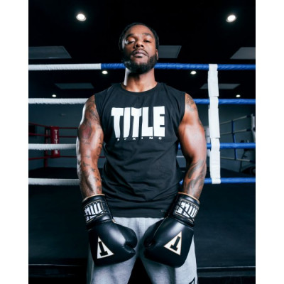 Оригинальная Безрукавка TITLE Boxing Iconic Block Muscle Tee - Black