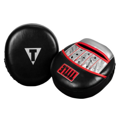 Оригинальные Лапы TITLE Boxing Valiant Punch Mitts - Black