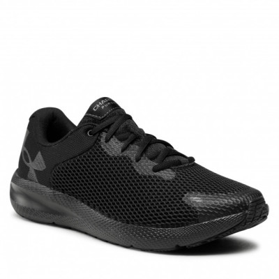 Оригинальные Кроссовки Under Armour Charged Pursuit - Black/Black