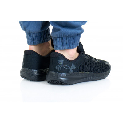 Оригинальные Кроссовки Under Armour Charged Pursuit - Black/Black
