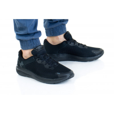 Оригинальные Кроссовки Under Armour Charged Pursuit - Black/Black