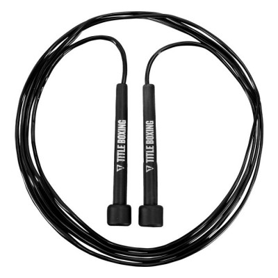 Оригинальная Скакалка TITLE Boxing Licorice Speed Rope 2.0 - Black