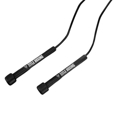 Оригинальная Скакалка TITLE Boxing Licorice Speed Rope 2.0 - Black
