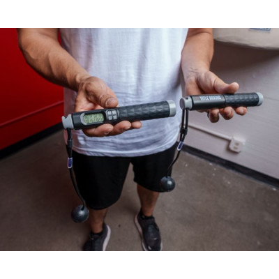 Оригинальная Скакалка TITLE Boxing Smart Electronic Count Jump Rope - Black