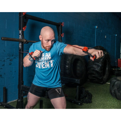 Оригинальный Эспандер TITLE Boxing Max-Flex Power Trainer - Black/Red