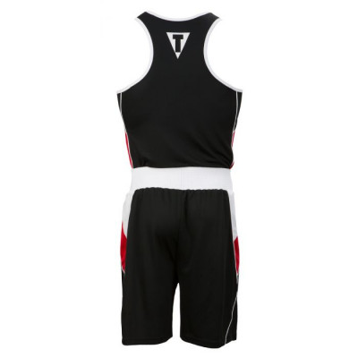 Оригинальная Боксерская Форма TITLE Aerovent Elite Amateur Boxing Set 8 - Black/Red