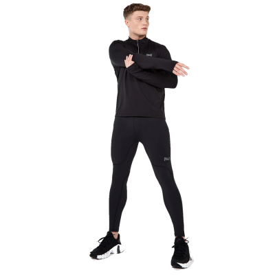 Оригинальные Компрессионные Штаны Everlast Compression Tights - Black