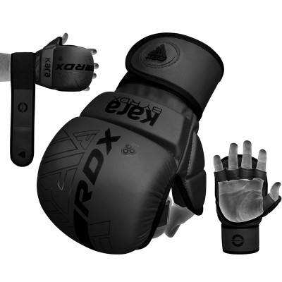 Оригинальные Перчатки RDX F6 KARA MMA Sparring Gloves - Black