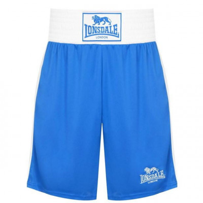 Оригинальные Боксерские Шорты Lonsdale Box Shorts - Blue/White