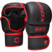 Оригинальные Перчатки RDX F6 KARA MMA Sparring Gloves - Black/Red