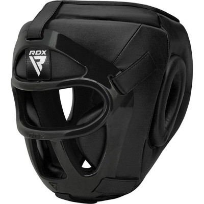 Оригинальный Шлем RDX T1 Head Guard With Removable Face Cage - Black