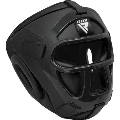 Оригинальный Шлем RDX T1 Head Guard With Removable Face Cage - Black