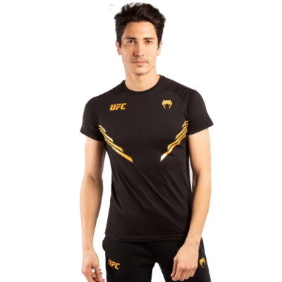Оригинальная Футболка Venum UFC Men's Jersey Champion - Black/Gold