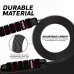 Оригинальная Скакалка RDX W1 Jump Rope With Foam Handles - Black/Red