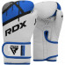 Оригинальные Детские Боксерские Перчатки RDX Kids Boxing Gloves J7 - 6oz - White/Navy