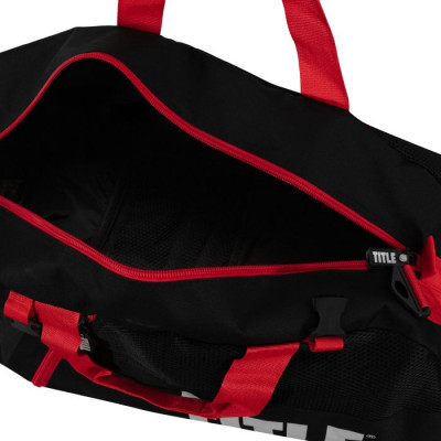 Оригинальная Сумка-Рюкзак TITLE Boxing Champion Sport Bag 2.0 - Black/Red