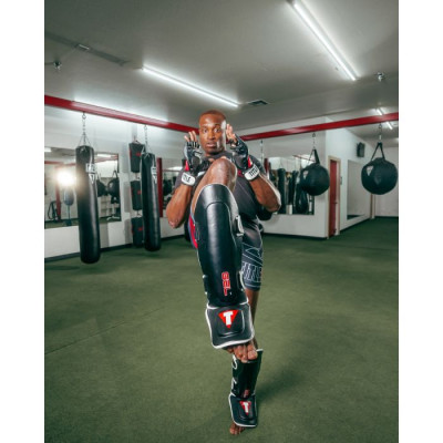 Оригинальная Защита Голени И Голеностопа TITLE MMA Perform Wolrd Pro Gel Shin Guards 2.0 - Black