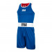 Оригинальная Двухсторонняя Боксерская Форма TITLE Boxing Aerovent Elite Amateur Boxing Set 2.0 - Navy/Red